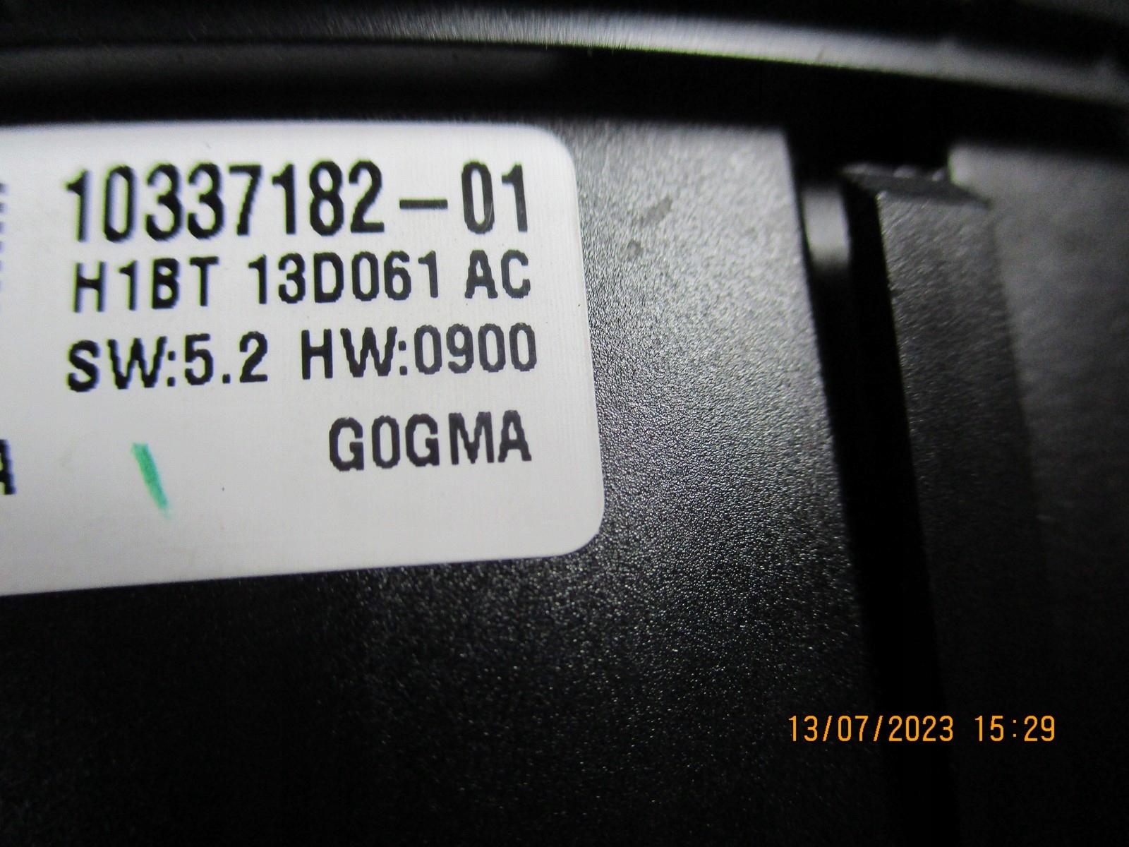 light switch FORD KUGA MK3 10337182