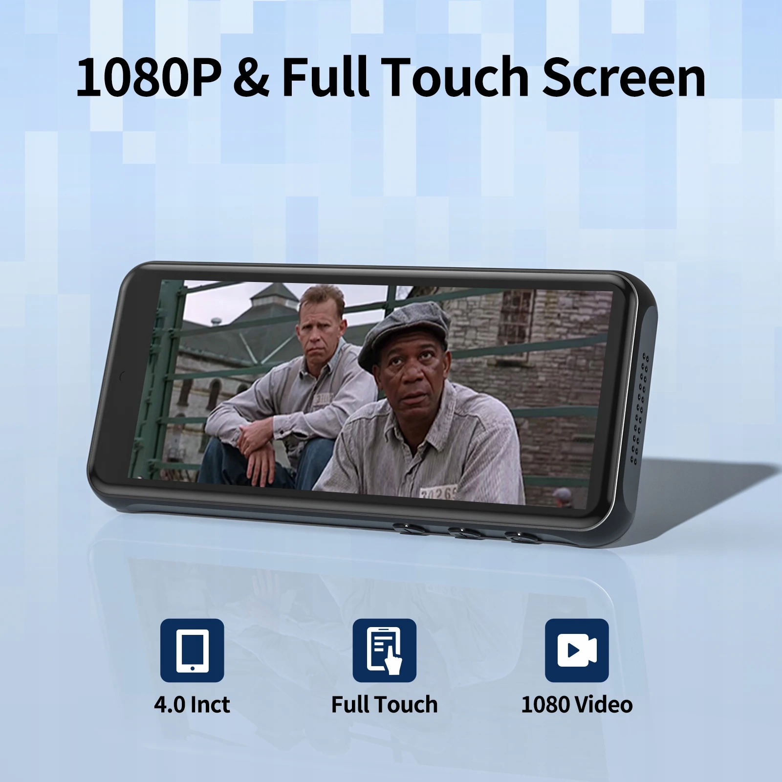 ODTWARZACZ MP3 MP4 Czarny WiFi, Spotify, przeglądarka, dyktafon bluetooth Marka inna