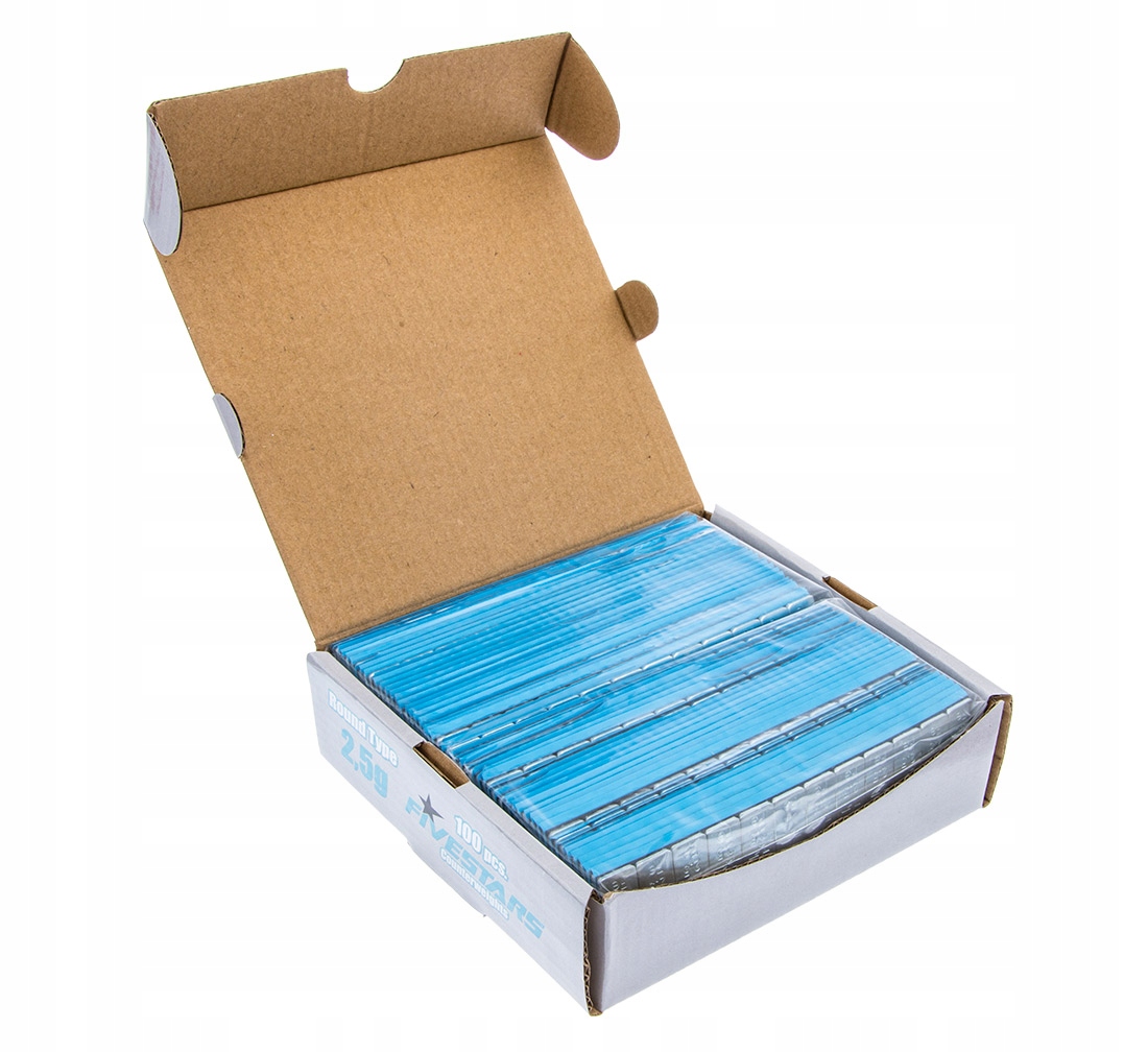 Тонкие 2,5 г оцинкованные 400 полос