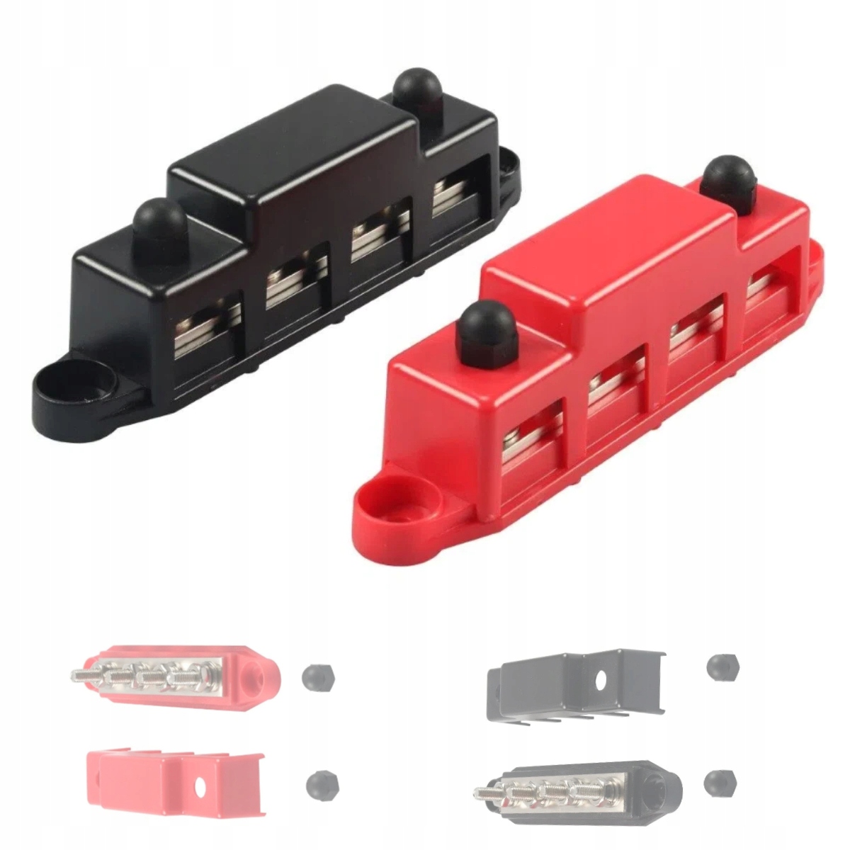 2X 300A Napájecí Distribuční Blok Sběrnicová Lišta M8, Lišta Pro Busbar M10