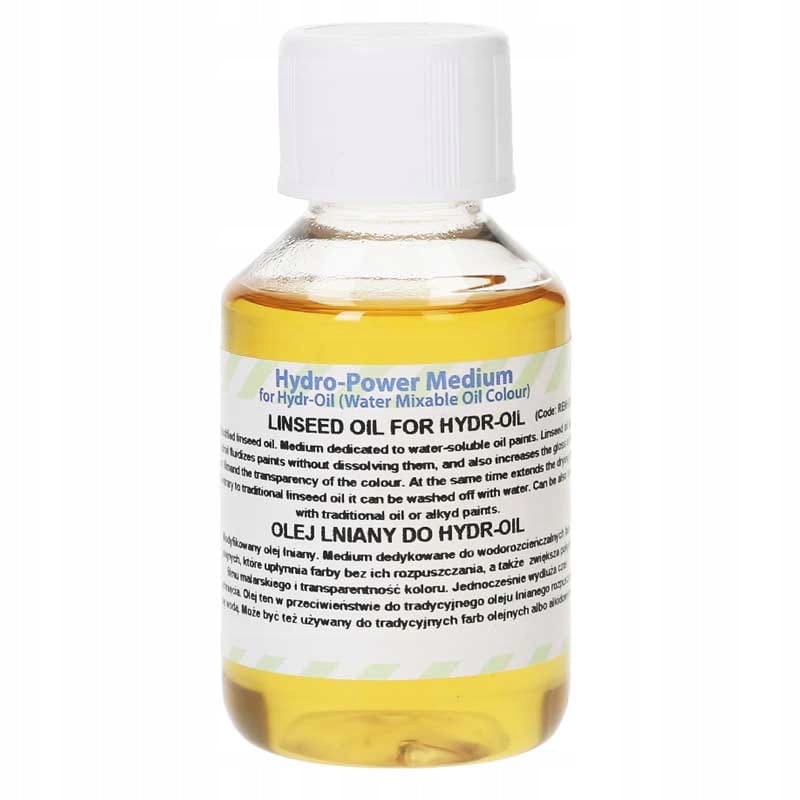 Olej lniany do farb Hydr-Oil Renesans - 100 ml