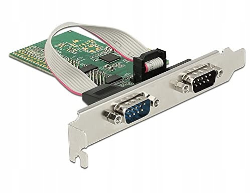 DELOCK PCI Expr Card 4x D-Sub9 je 2 auf Slotblech Producent Delock