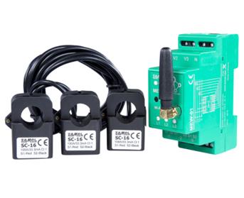 MONITOR ENERGII ELEKTRYCZNEJ WI-FI 3F+N MEW-01 Komunikacja WiFi