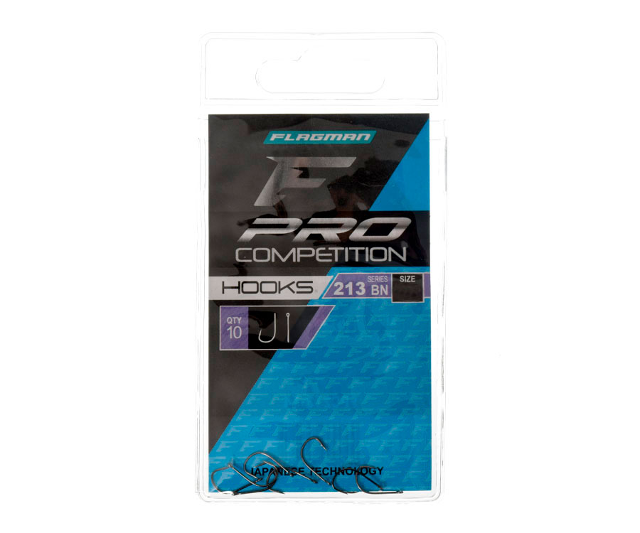 Haczyki Flagman Pro Competition 207 rozm.08 black nickel 10SZT