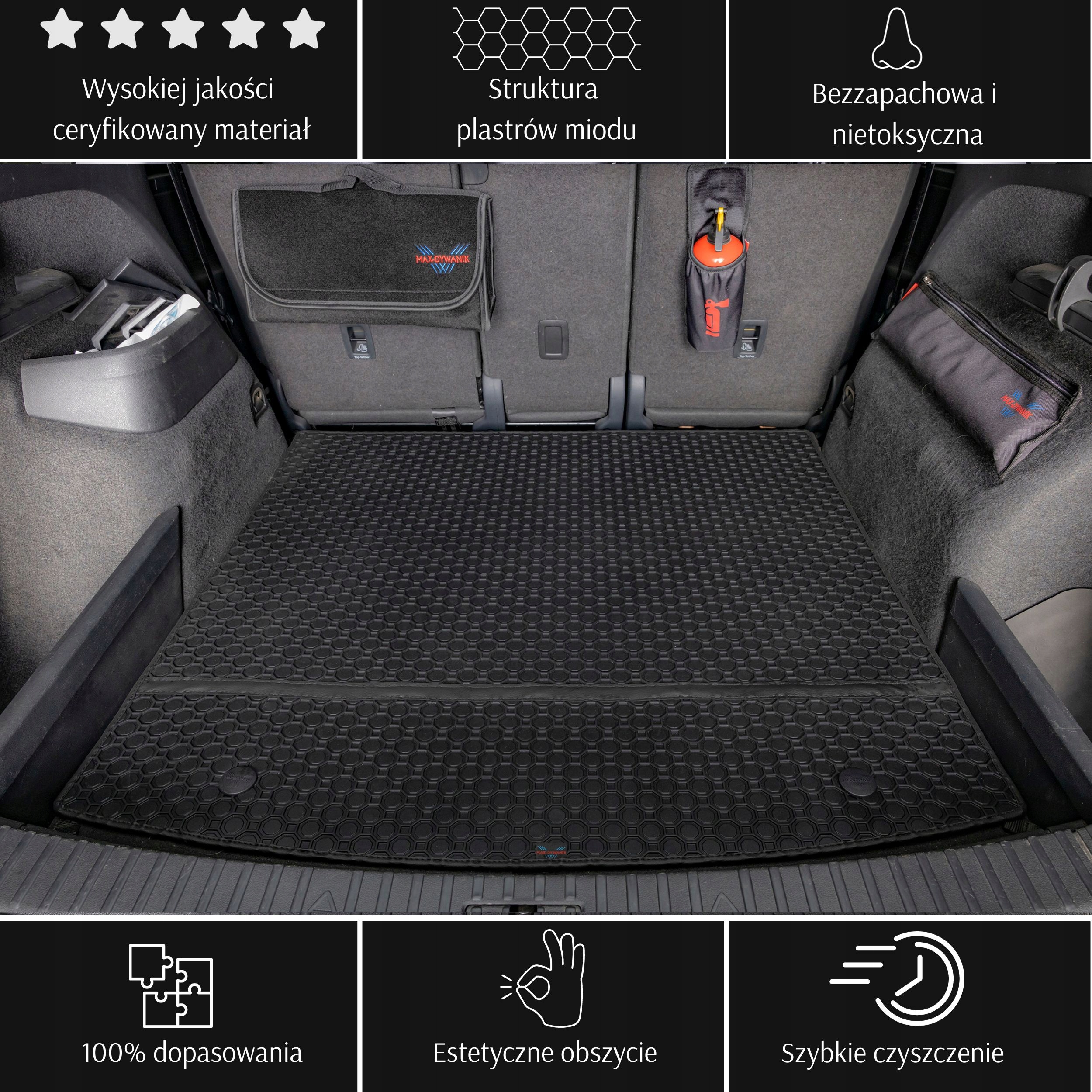 Opel Vectra C Kombi 2002-2008 Mata do bagażnika PRIMELINER Producent Max-Dywanik