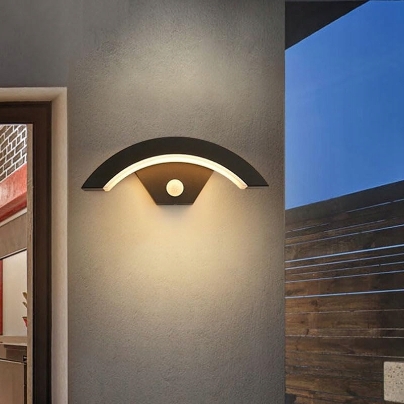 Venkovní Led Nástěnné Svítidlo Nad Vchodové Dveře s pohybovým senzorem 18W IP65