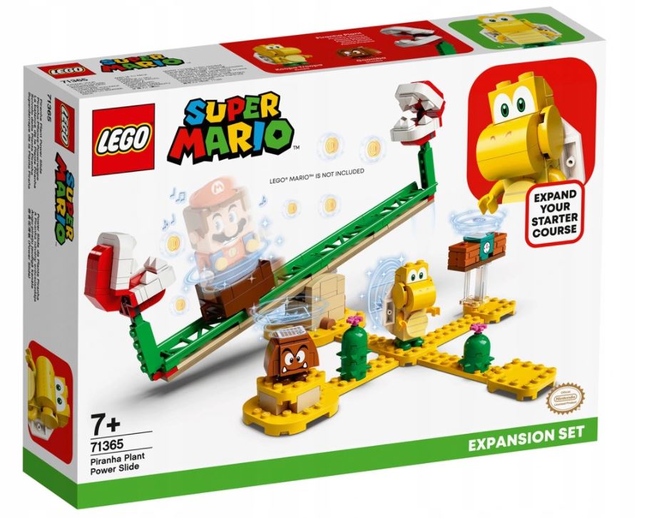

Lego Mario zjeżdżalnia Piranha Plant 71365
