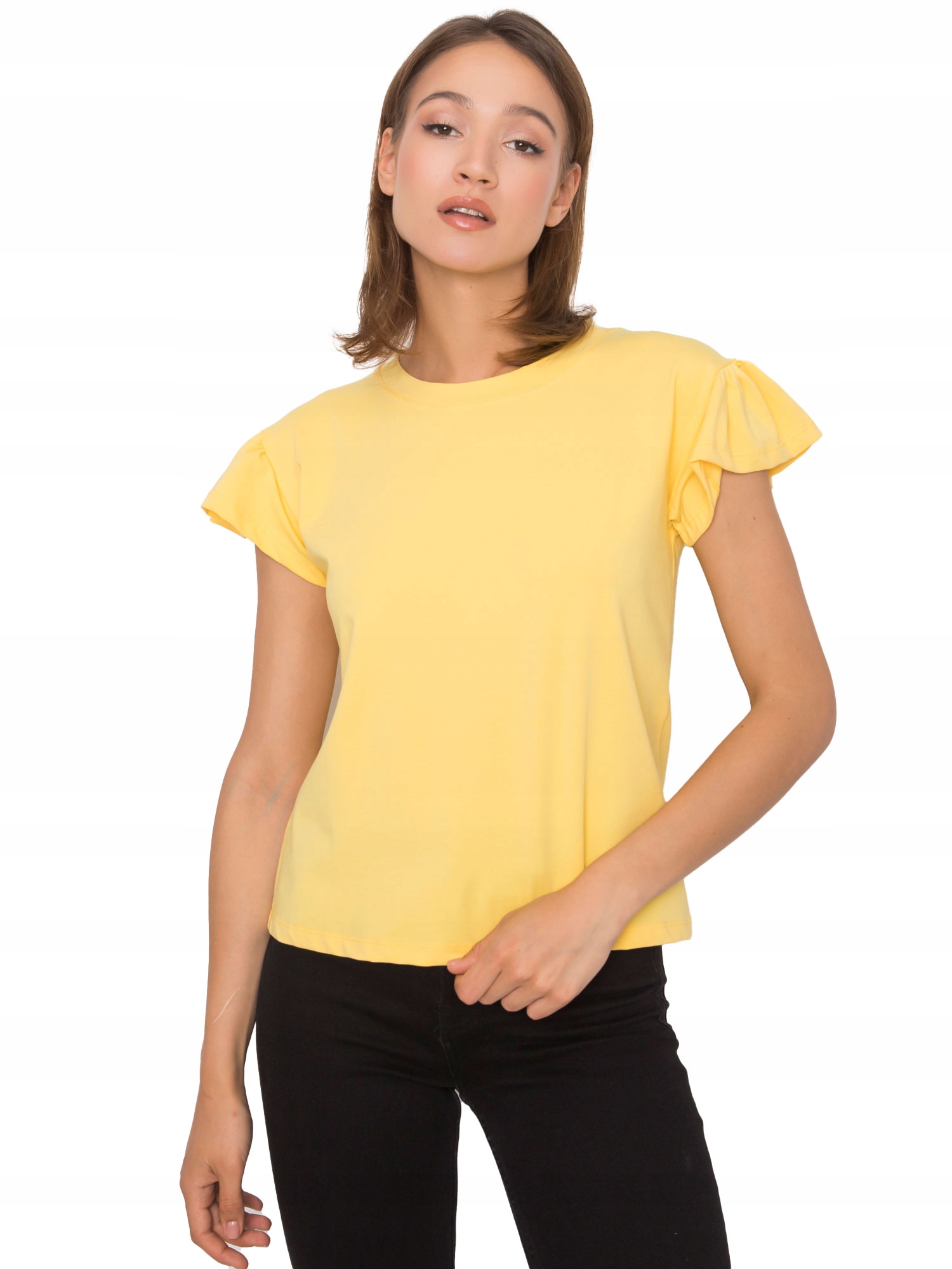 

Stylowa Bluzka damska Koszulka bawełniana - L/XL