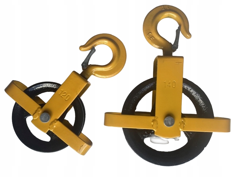 KRĄŻEK BLOCZEK BUDOWLANY ZBLOCZE DO LIN Z HAKIEM FI 160 Kod producenta BLOCZEWK  BUDOWLANY DO LIN FI160