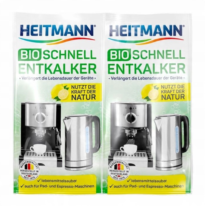 

Heitmann Bio Odkamieniacz do ekspresów 2x25g De