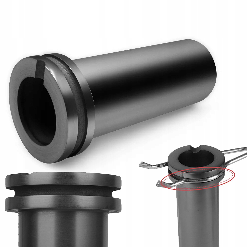 3KG Grafitový Kelímek Kelímek na tavení kovů Grafitový odlévací