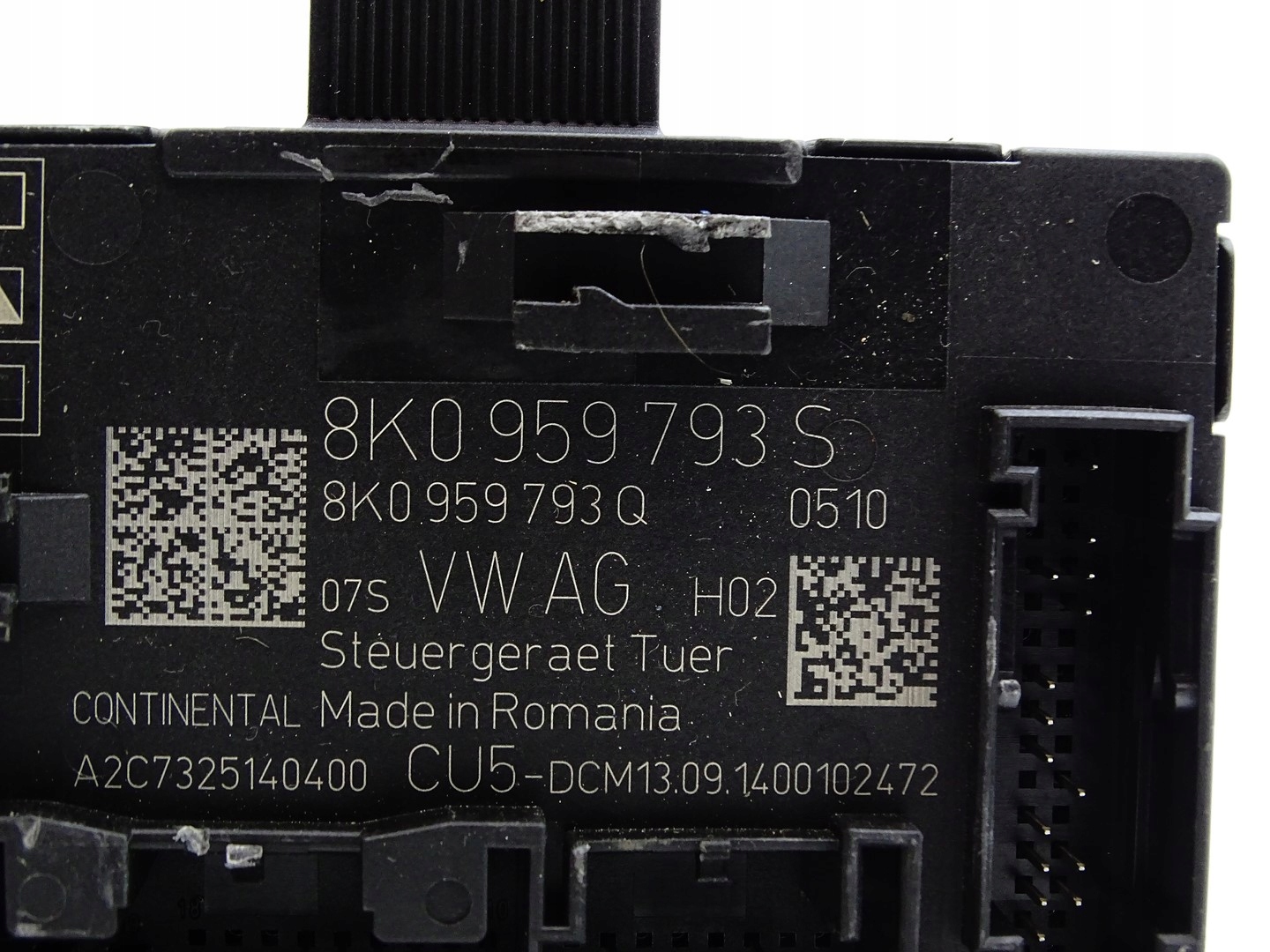 module control unit door front AUDI A4 B8 LIFT 8K0959793S