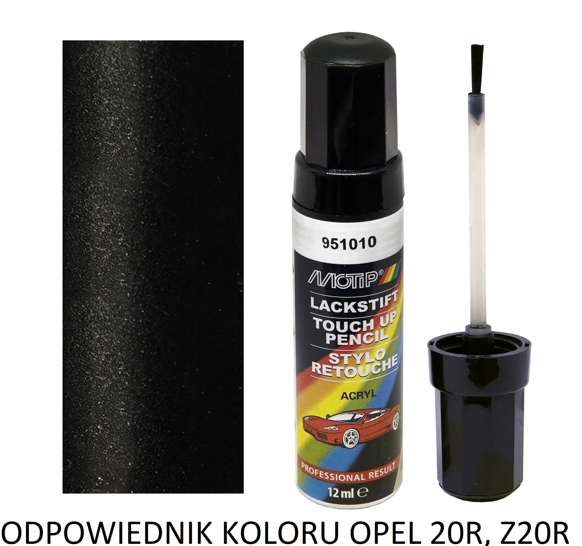 Zaprawka Lakier Sztyft Opel Z20R akryl 12ml
