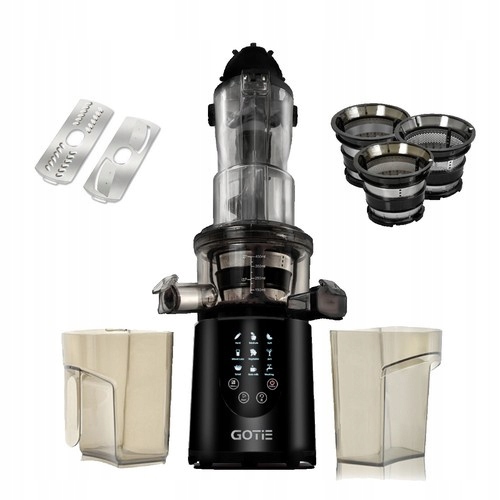 Wyciskarka do soków Wolnoobrotowa Gotie GSJ-630B 200W 3 sita szatkownica