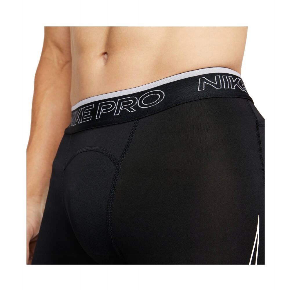 NIKE SPODENKI MĘSKIE PODSPODENKI TERMOAKTYWNE L Kolor czarny