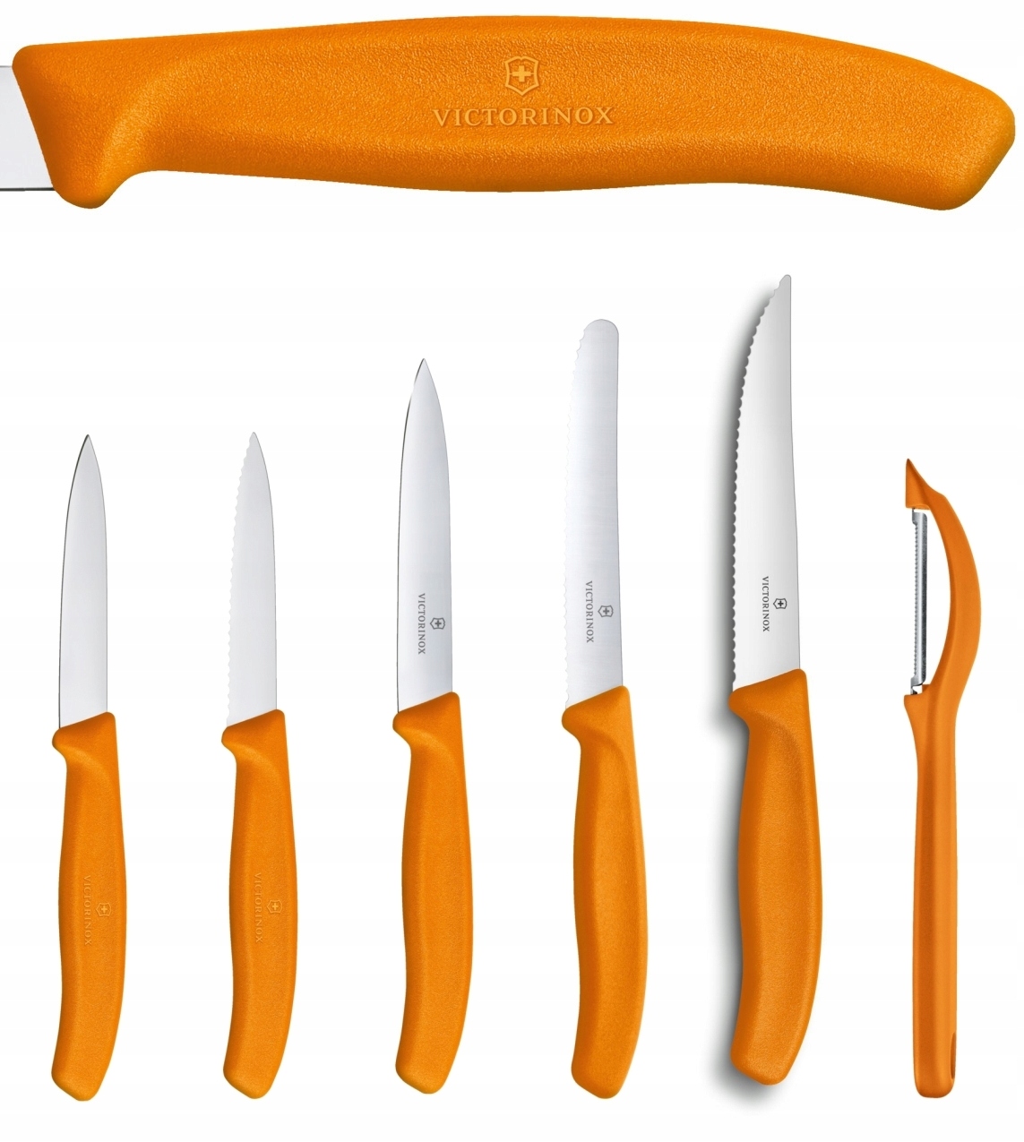 

Victorinox zestaw 5 noży i obieraczka 7.6075.9
