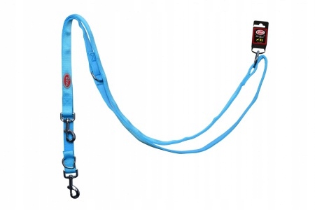 

Pet Nova Regulowana Smycz Nylonowa XL Błękitna