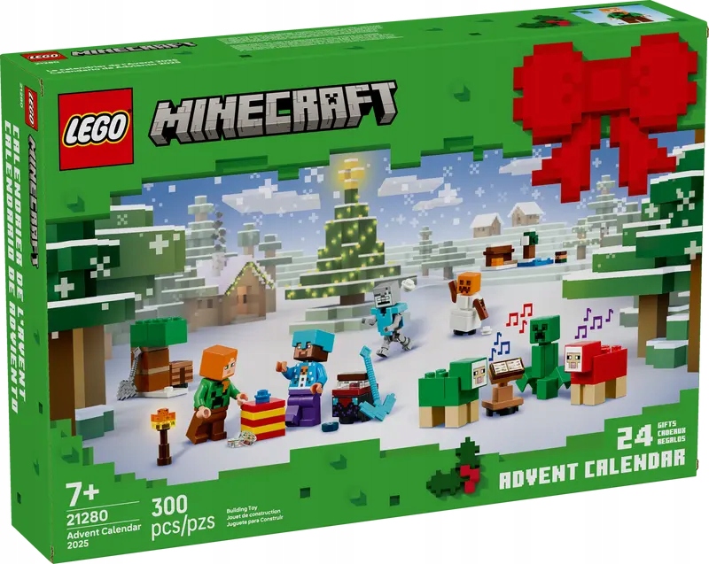 Lego 21280 Minecraft Adventní kalendář na rok 2025