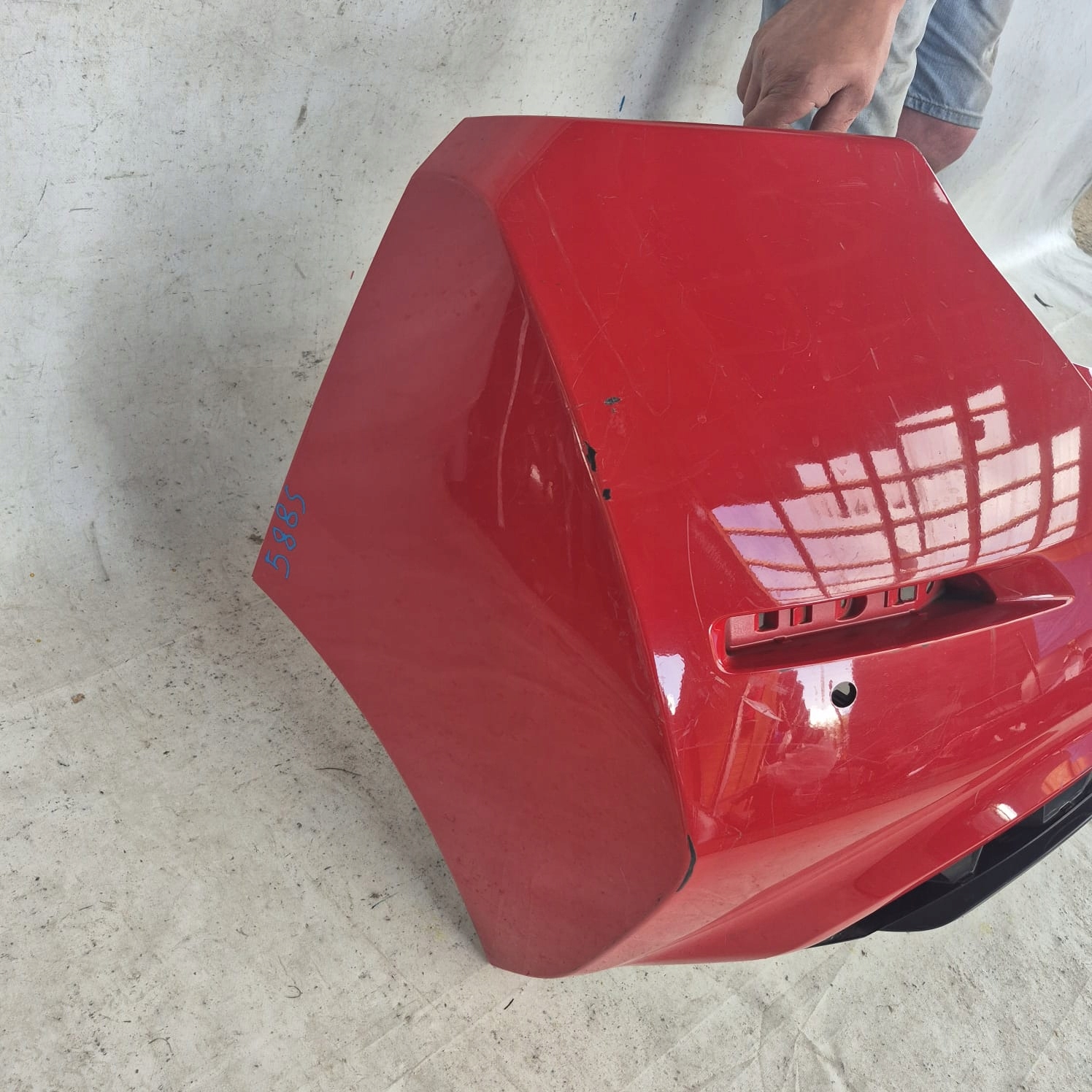 NISSAN LEAF II 2 17-> bumper rear part rear PDC