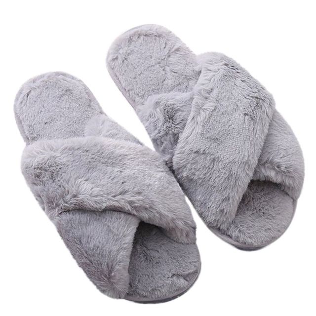 

Kapcie Z Futerkiem Damskie Klapki Futrzane 38/39