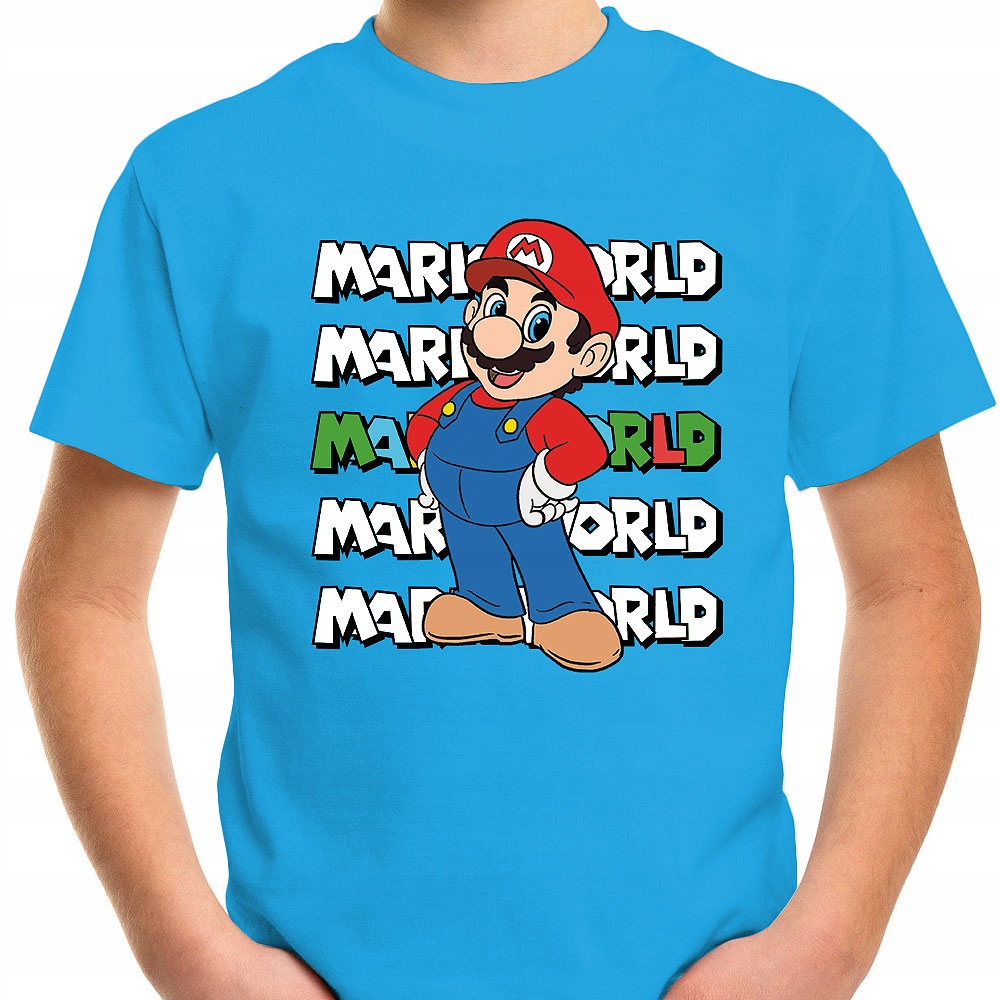 T-SHIRT KOSZULKA DLA DZIECKA SUPER MARIO BROS 152 SUPER JAKOŚĆ