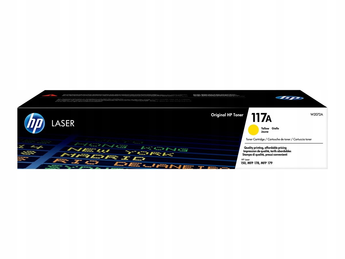 

Hp 117A Żółty Toner W2072A