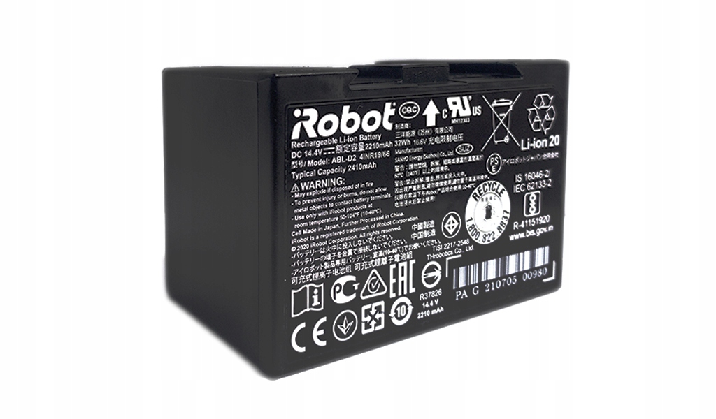 Akumulator Li-ion 2220mAh ABL-D2 do iRobot Roomba e/i/j, Combo i/j5