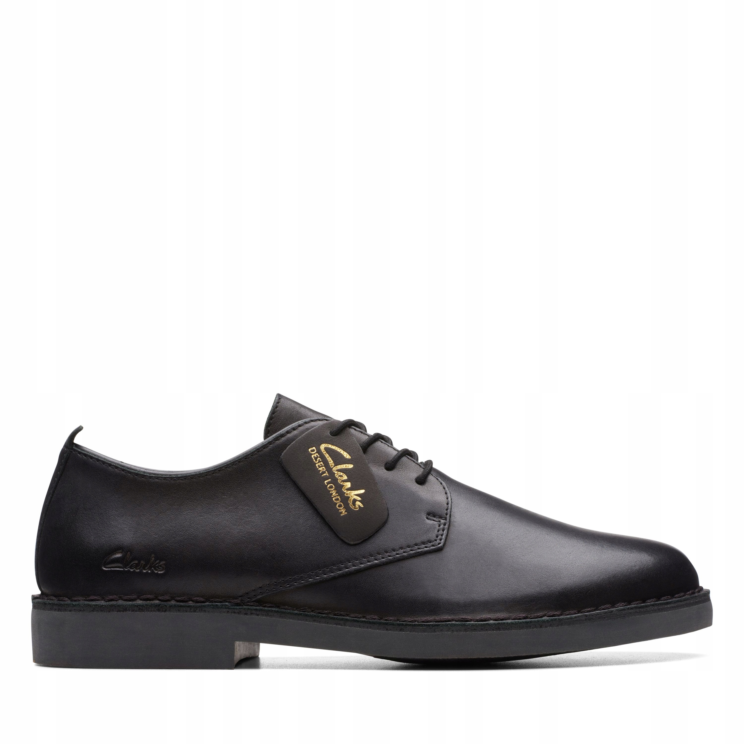 Pánské elegantní kožené polobotky Clarks Desert Lon Evo 261735767 44.5