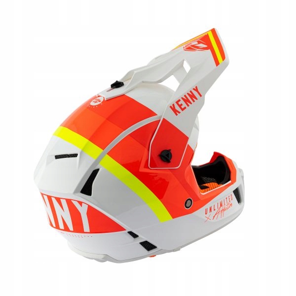 KENNY KASK PERFORMANCE WHITE RED ORANGE XS Producent inny