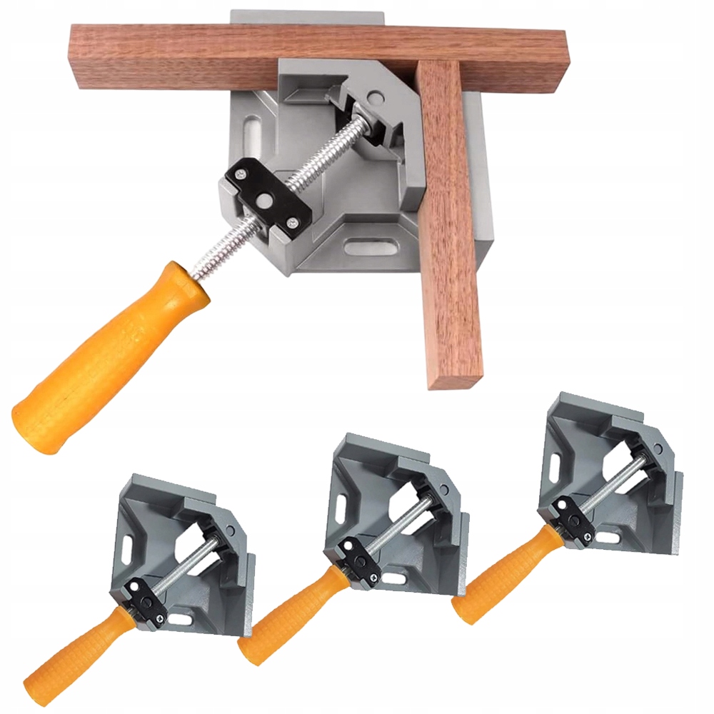 Úhlová truhlářská svěrka rohová Protiskluzová rukojeť rohový svěrák