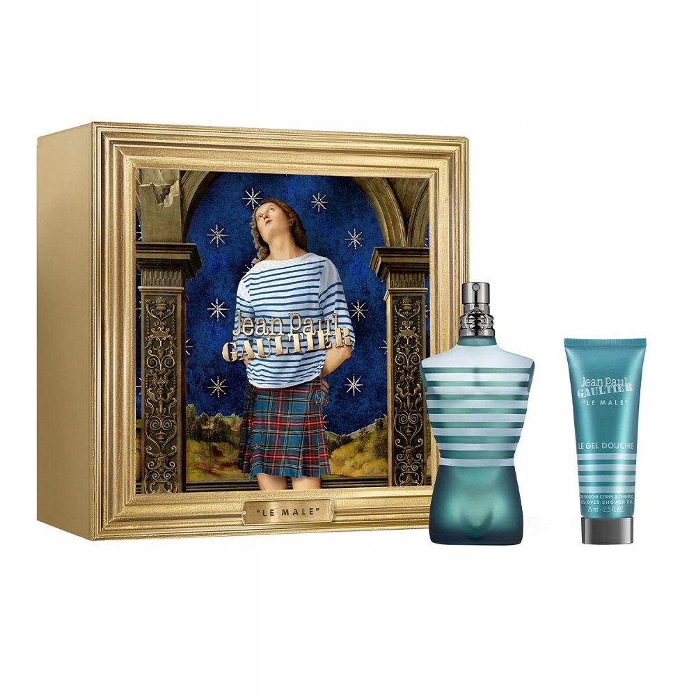 Jean Paul Gaultier Le Male sada 125 ml toaletní voda gel 75 Ml