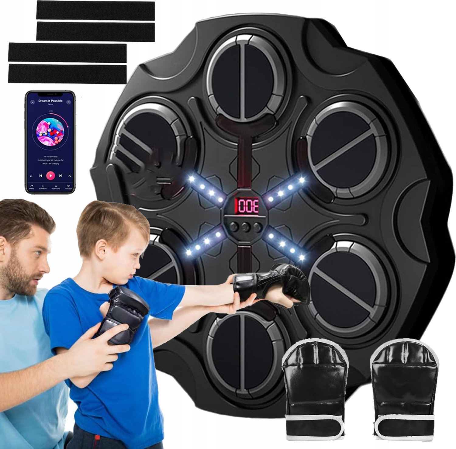 Boxovací Stroj Pro Trénink Hudby A Bluetooth Boxování Pro Děti