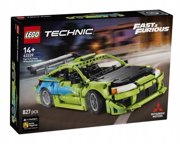 Lego(r) Technic 42229 Fast And Furious Mitsubishi