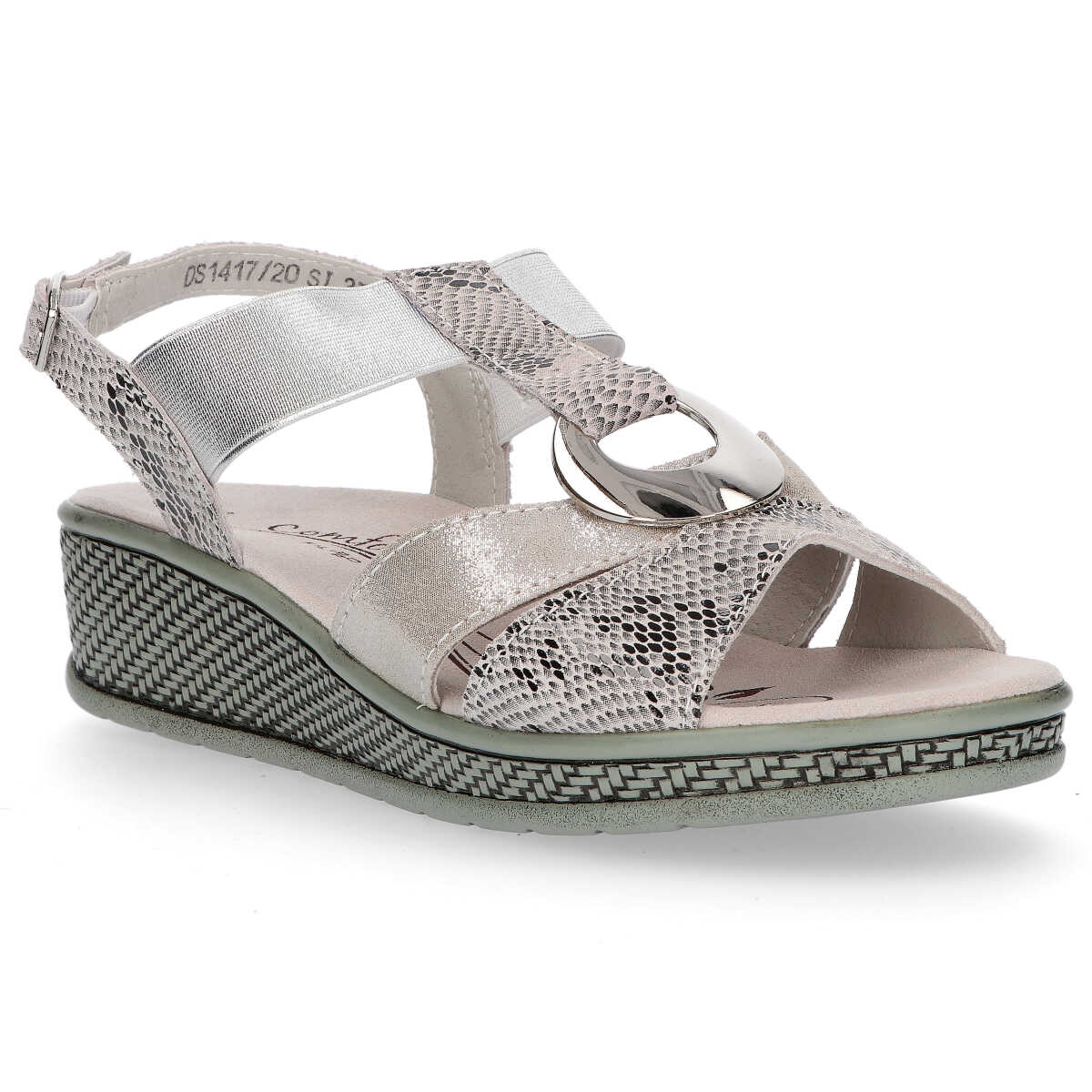 

Sandały Filippo DS1417/20 Si Silver r.39
