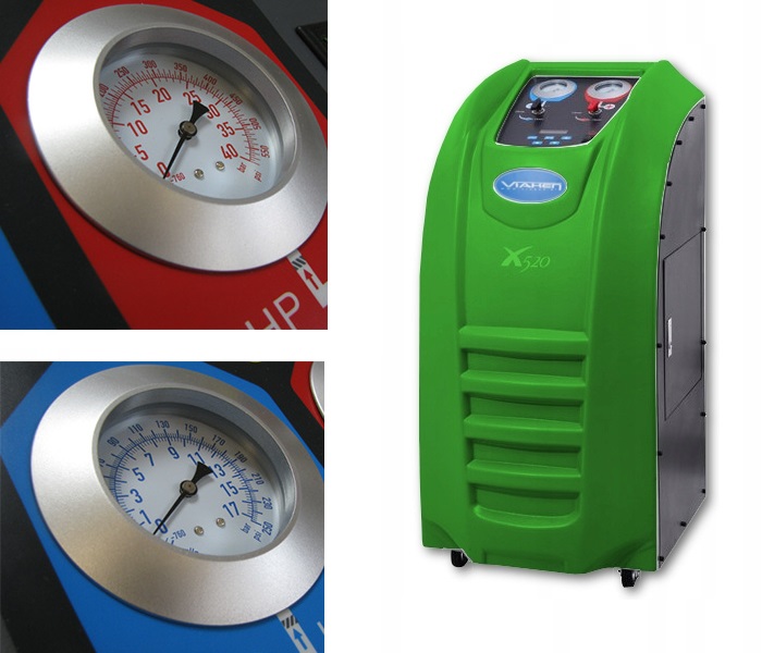 STACJA DO OBSŁUGI KLIMATYZACJI Profesjonalna j.Polski + TESTER Czynnik chłodniczy R134A