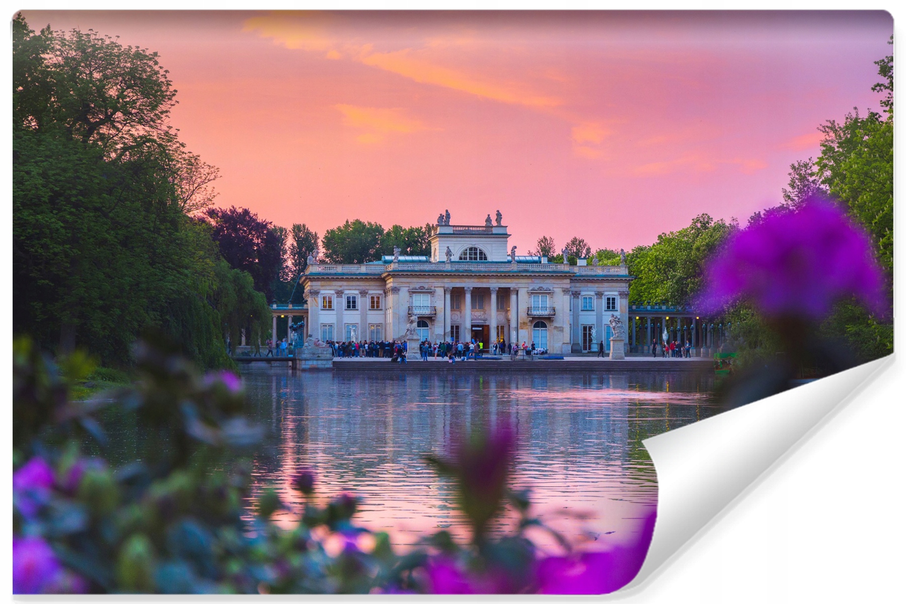 Fototapeta Varšava 3D koupelny do kanceláře 405x270