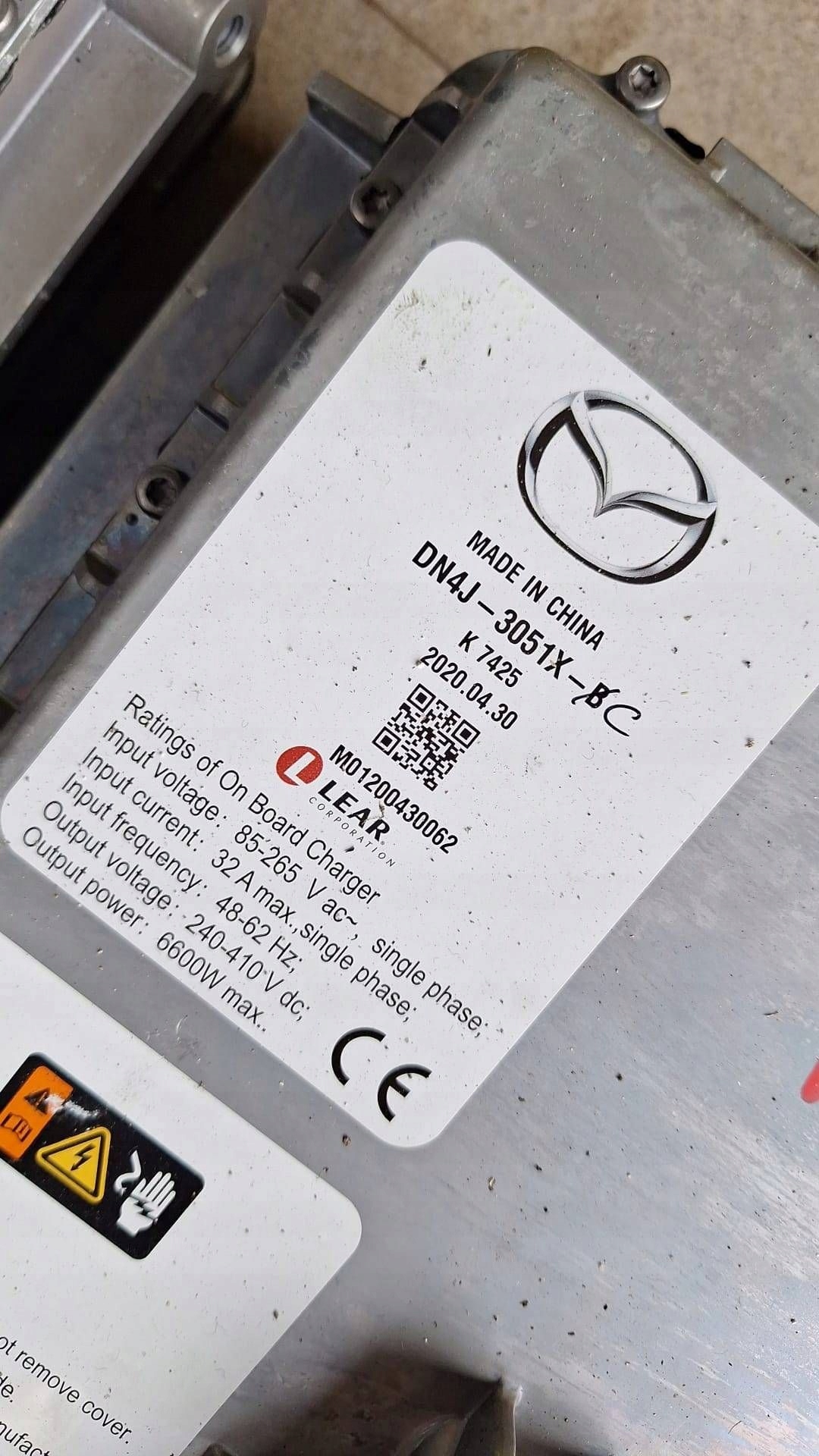 Bateria trakcyjna HEV/EV Mazda MX-30 DN4J3051XC