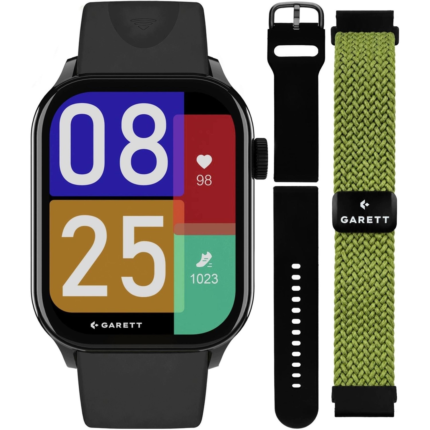 Chytré Hodinky Garett 5904238487242-PAY-BLACK černé