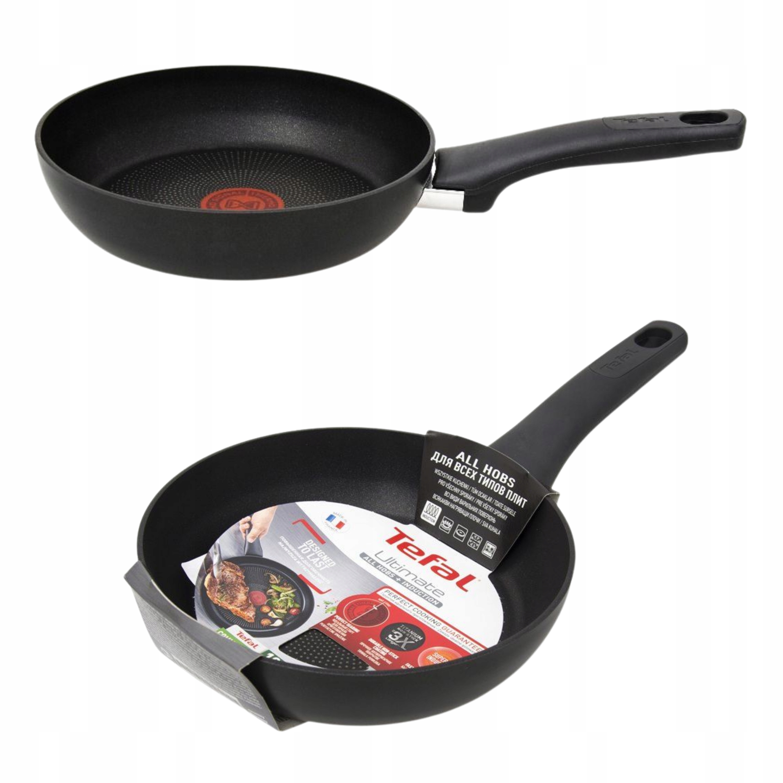

Patelnia Tradycyjna Ultimate 20CM Tefal