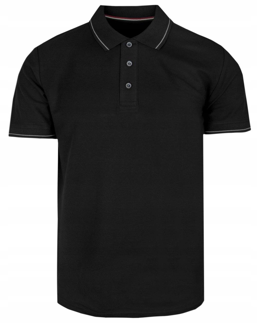 Klasická pánská Polokošile Adriano Guinari černá XL