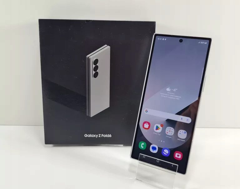 Smartfon Samsung Galaxy Z Fold6 12 GB / 512 GB 5G srebrny
