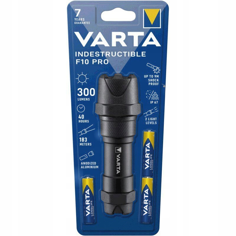 Svítilna Varta Indestructible F10 Pro 6 Watt Led 18710