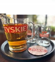 Džbán na pivo Tyskie 1.5L 1500ml Tyské Kufle 0.5 L 6 Kusov sada