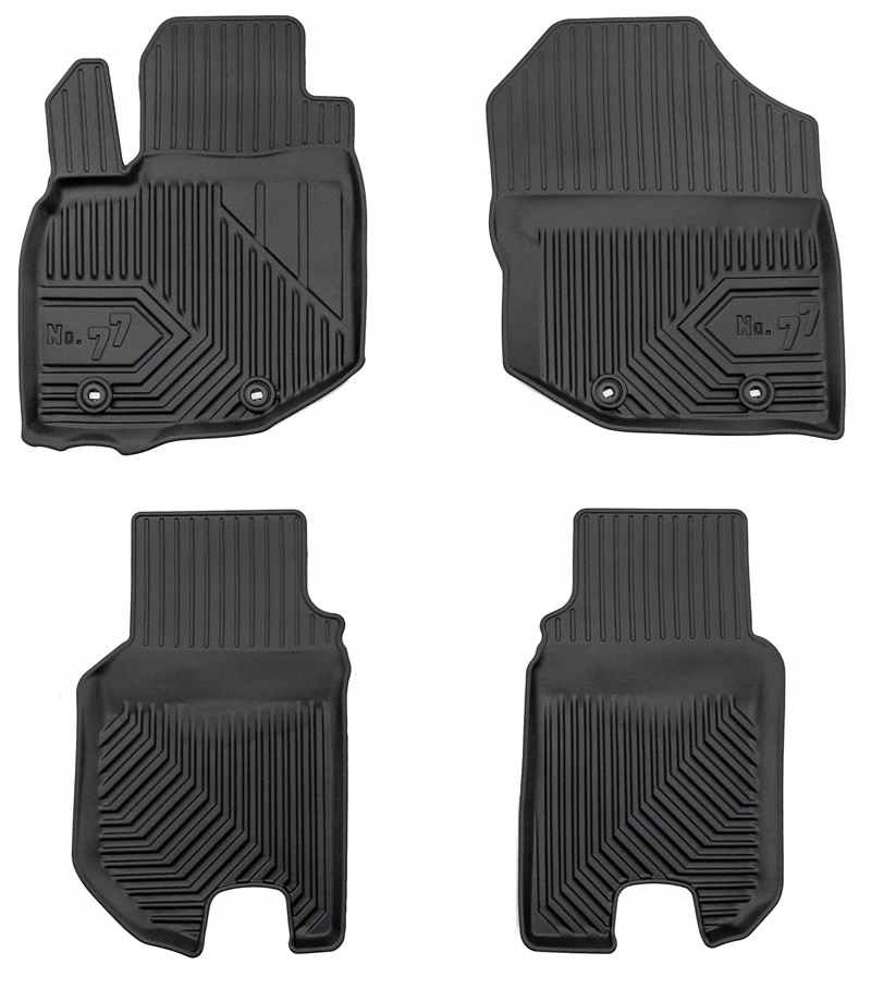 Honda Jazz 3 2007-2014 Koberce Gumové Stěrače Korytka 77