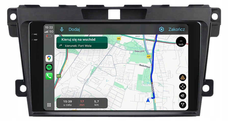 Mazda CX-7 Rádio Navigace Android TS20 12GB/256GB 2K Qled