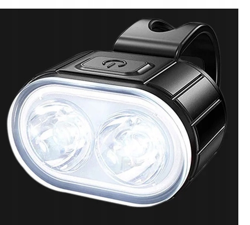 LAMPKA ROWEROWA PRZÓD I TYŁ NA KIEROWNICĘ MOCNA LED USB ŚWIATŁO AKUMULATOR Model UCHWYT ZESTAW TYLNE ŚWIATŁO ROWEROWE LAMPKI LAMPA