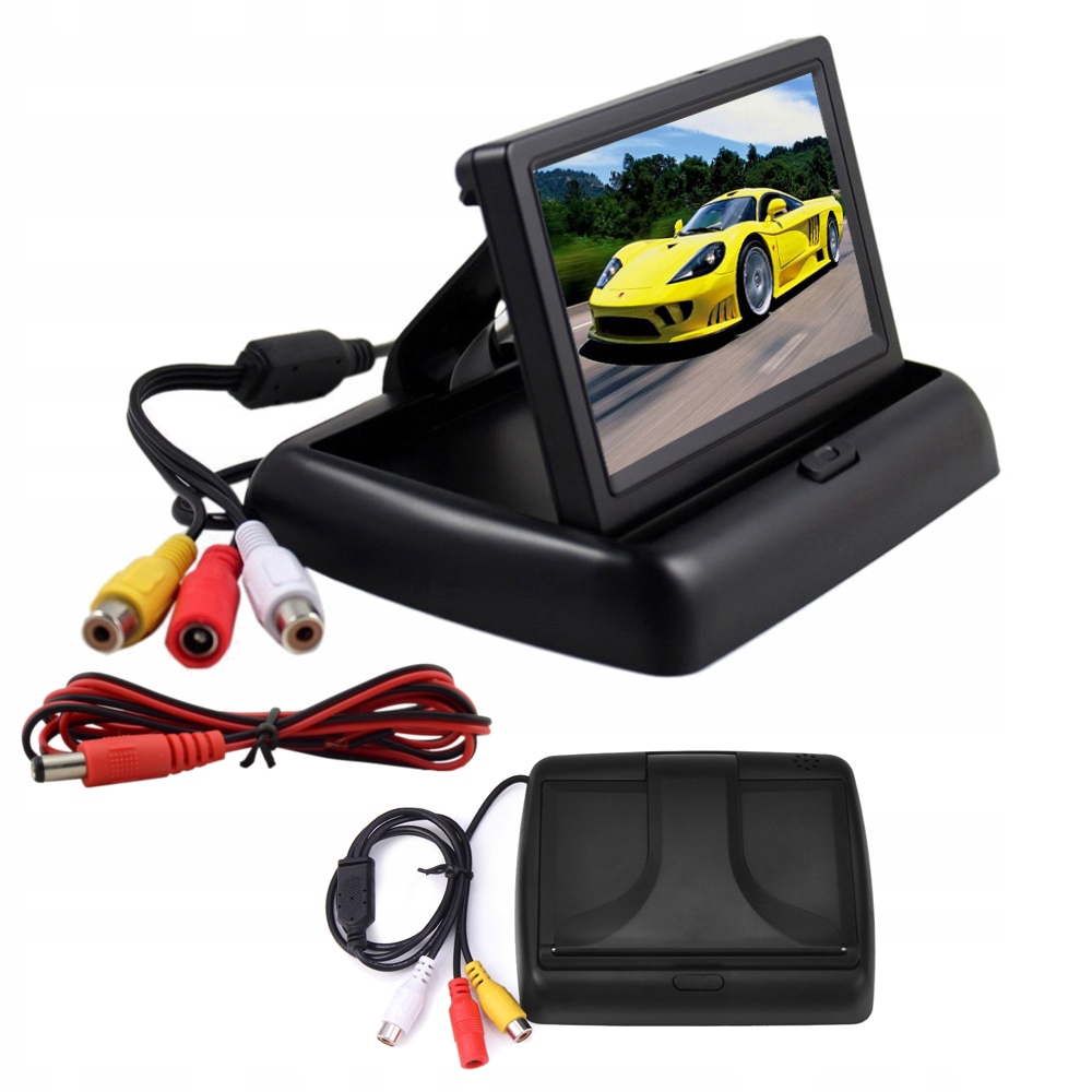 

Monitor 4.3'' Składany Tft LCD Do Kamery Cofania