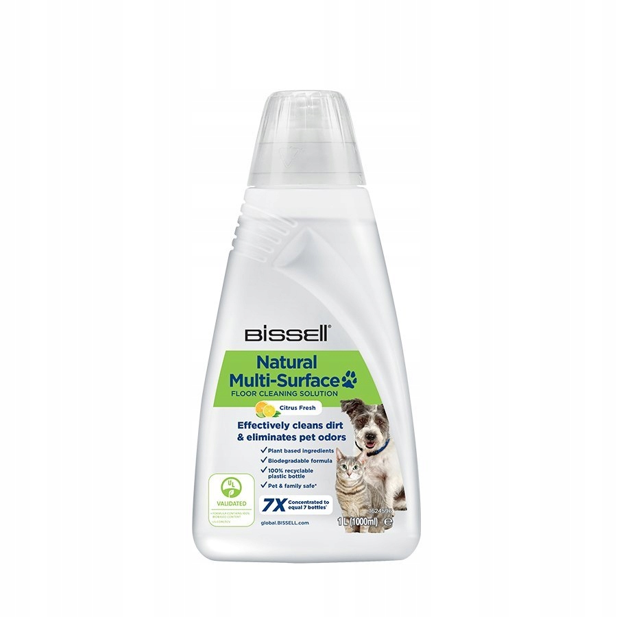 Bissell Natural Multi-Surface Pet Floor Cleaning Solution for Bissell C