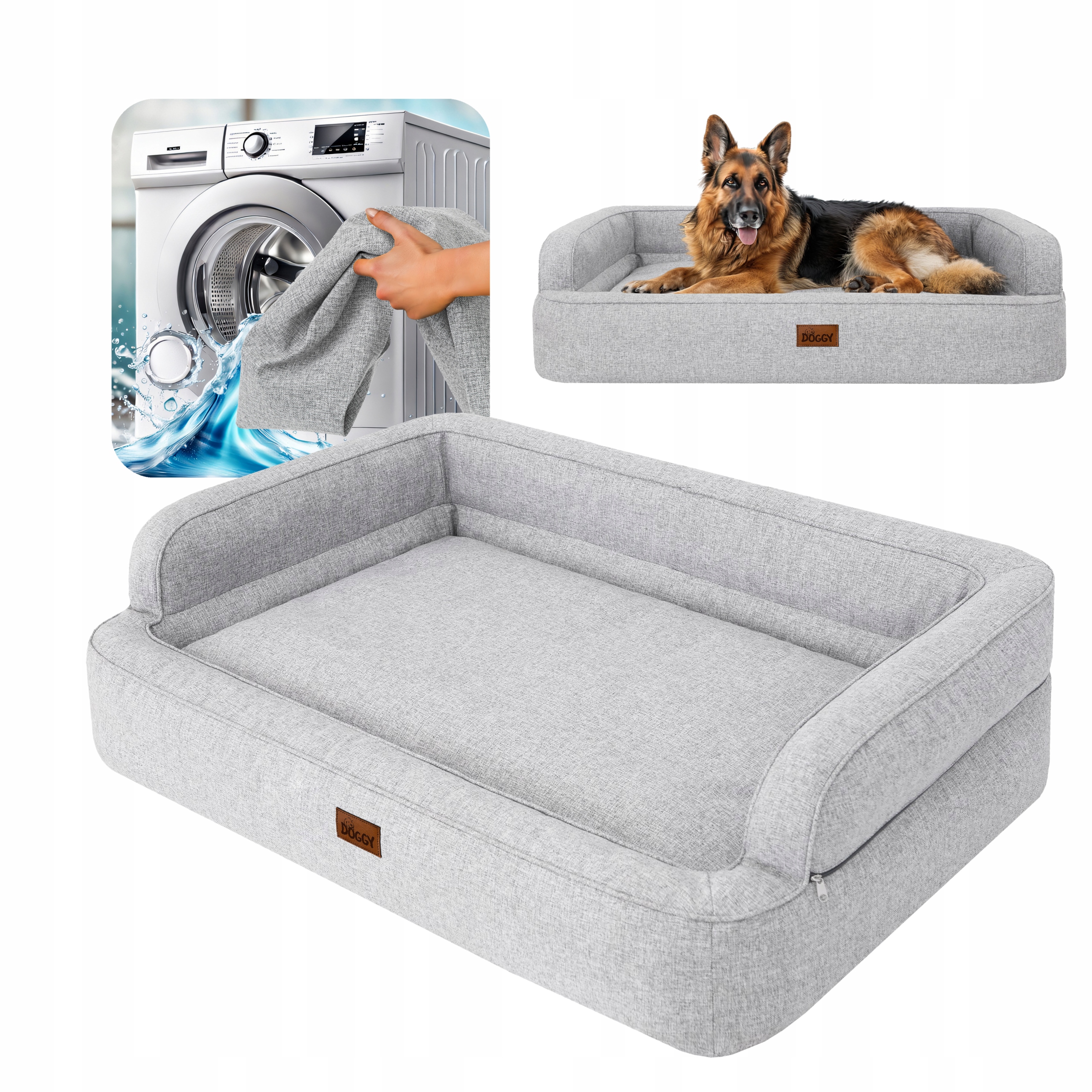 Legowisko Doggy Kanapa Kojec dla psa L 78x47 cm