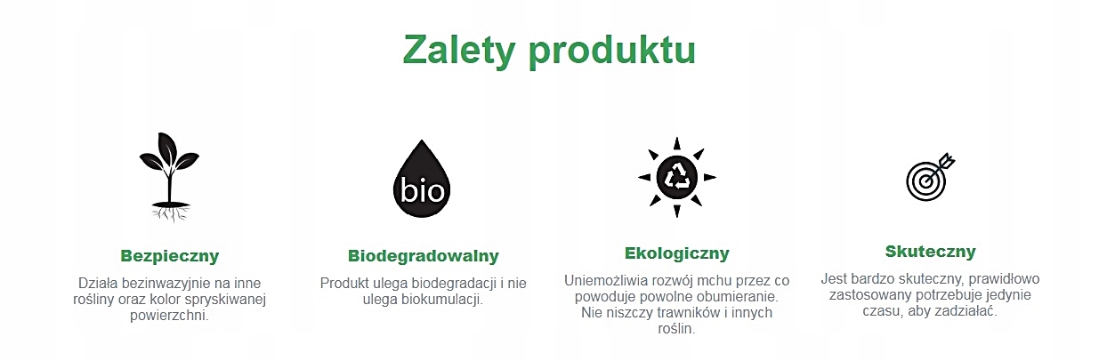 ANTYMECH AM-15 zwalczanie mchu 20L HIT Marka LAUR